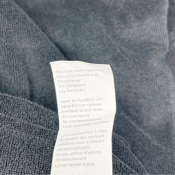 FABLETICS Women’s Black ISLAND TERRY HALTER DRESS Criss Cross Neckline Size XXL - Picture 7 of 7